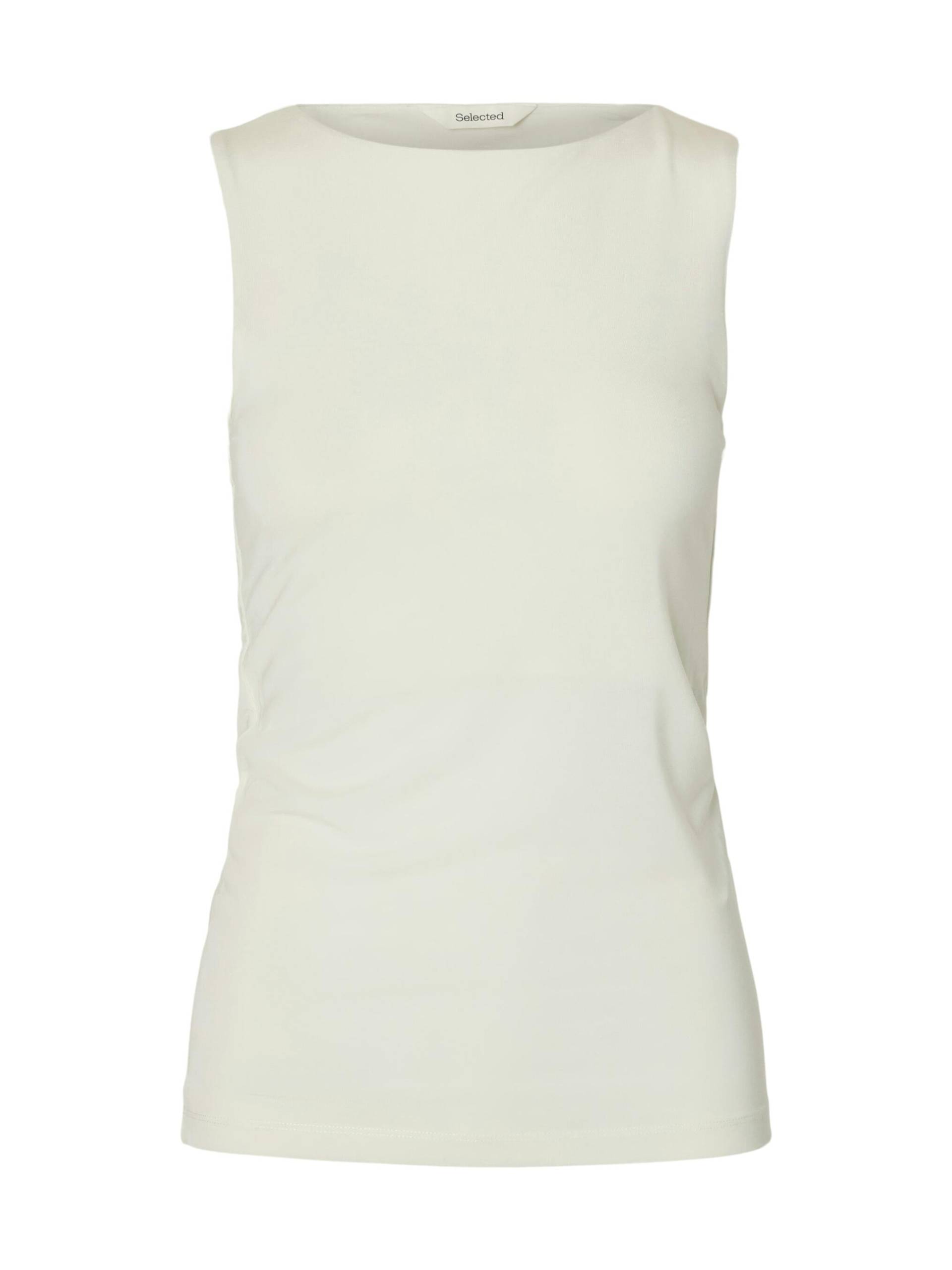 SELECTED WOMEN - SLFMANJA SL REVERSIBLE TOP NOOS snow white - Gr. - XS von SELECTED WOMEN