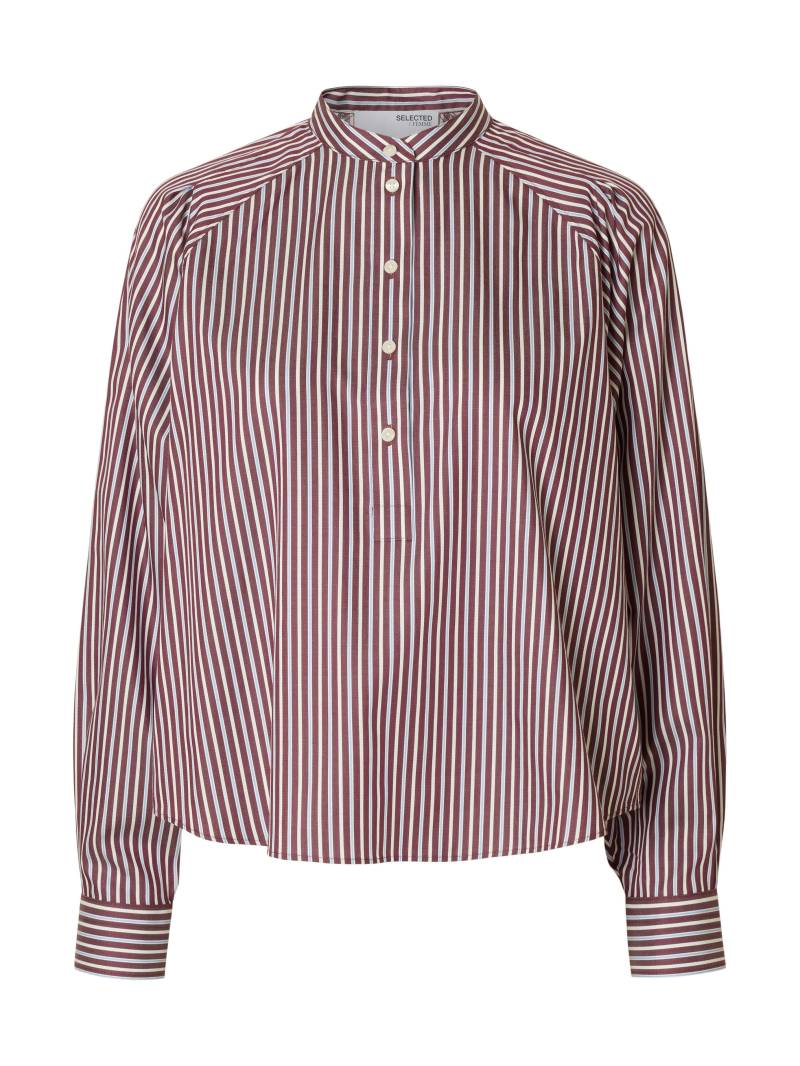 SELECTED WOMEN - SLFMARIETTE RELAXED LS SHIRT B fig - Gr. - 42 von SELECTED WOMEN