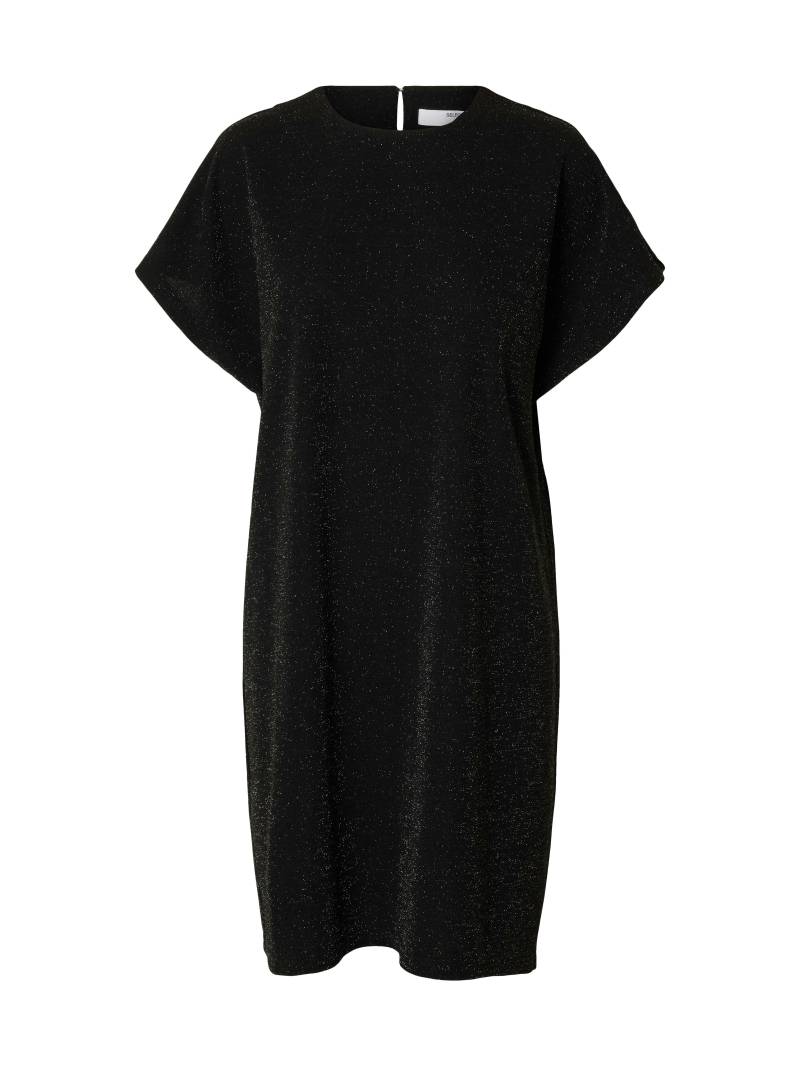 SELECTED WOMEN - SLFOVERSIZED SANDRA SS SHORT DRESS black - Gr. - XL von SELECTED WOMEN