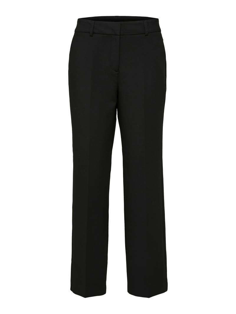 SELECTED WOMEN - SLFRITA MW WIDE PANT FD NOOS black - Gr. - 38/32 von SELECTED WOMEN