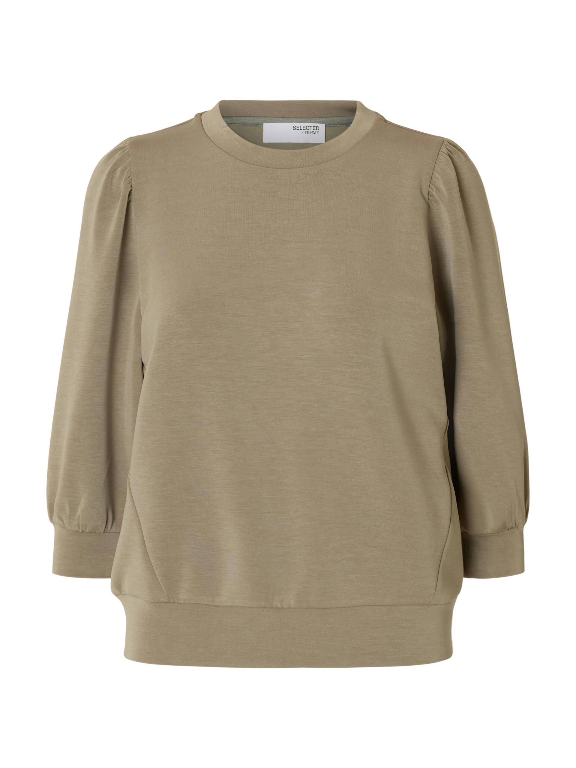 SELECTED WOMEN - SLFTENNY 3/4 SWEAT TOP NOOS - Gr. - XS von SELECTED WOMEN