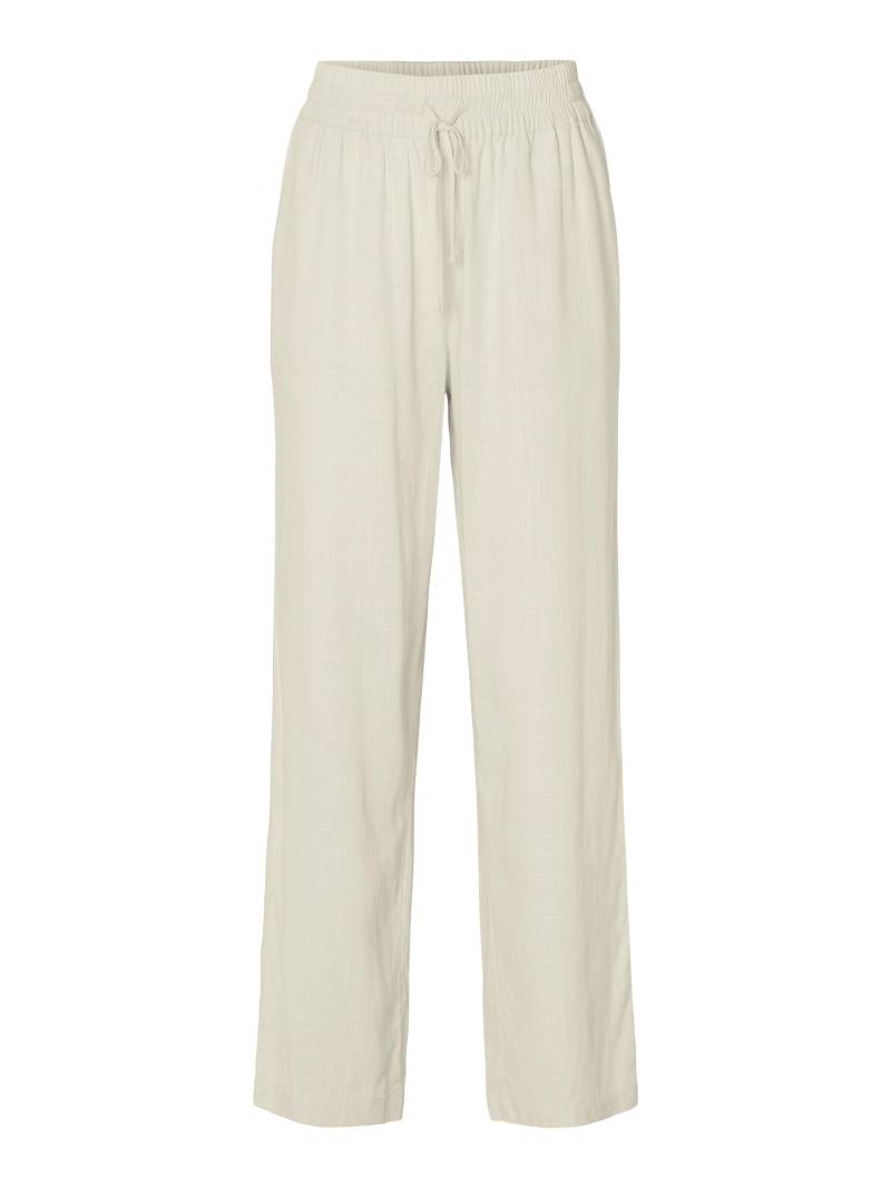 SELECTED WOMEN - SLFVIVA-GULIA HW LONG SUN PANT NOOS sandshell - Gr. - 40 von SELECTED WOMEN