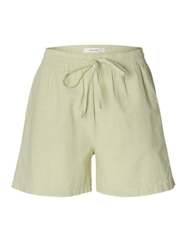 Slfluisa-Linnie Linen Blend Shorts Noos von SELECTED WOMEN