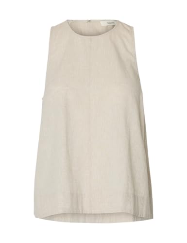 Slfluisa Sl Linen Blend Top Noos von SELECTED WOMEN