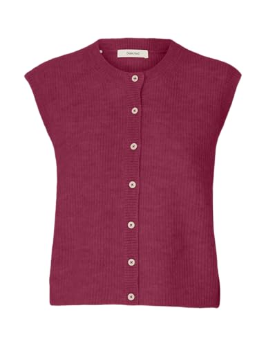 Slflulu Sl Button O-Neck Vest Noos von SELECTED WOMEN