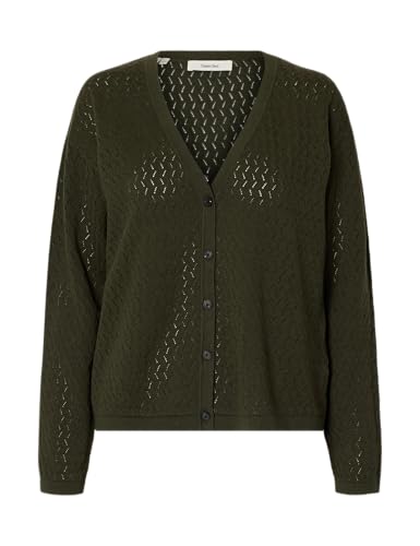 Slfmattis Ls Linen Blend Cardigan Noos von SELECTED WOMEN