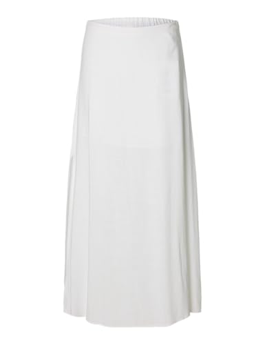 Slfviva Hw Ankle Linen Blend Skirt Noos von SELECTED WOMEN