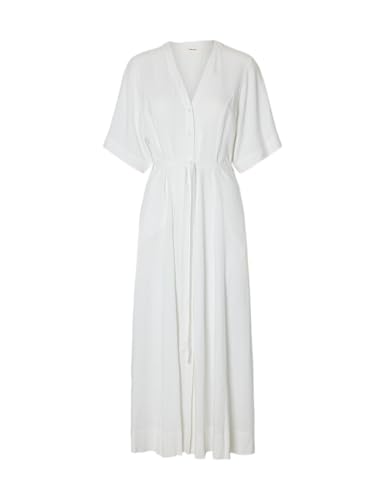 Slfviva Regular Linen Blend Dress Noos von SELECTED WOMEN
