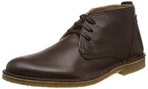 SELECTED Herren SHHNEW Royce Leather Boot NOOS Bootsschuhe, Braun (Demitasse), 46 von SELECTED FEMME