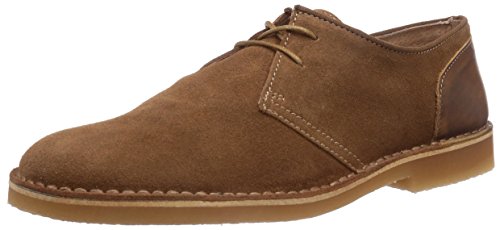 SELECTED Herren SHLeon Mix Shoe H Desert Boots, Braun (Tan), 43 von SELECTED