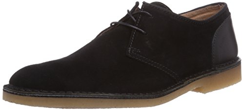 SELECTED Herren SHLeon Mix Shoe H Desert Boots, Schwarz (Black) von SELECTED