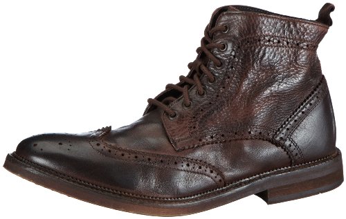 SELECTED Herren Sel Christoph J Combat Boots, Braun (Dark Burgundy) von SELECTED