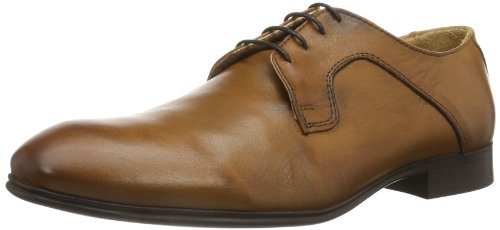 SELECTED Herren Sel Latin New NOOS ID Brogue Schnürhalbschuhe, Braun (Cognac) von SELECTED