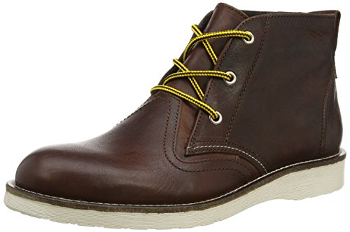 SELECTED Herren Shcharles Leather Boot H Bootsschuhe, Braun (Demitasse) von SELECTED FEMME