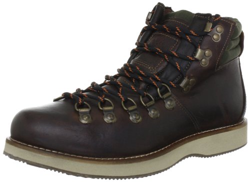 SELECTED Mars Leather 16028877, Herren Boots, Braun (Brown), EU 41 von SELECTED