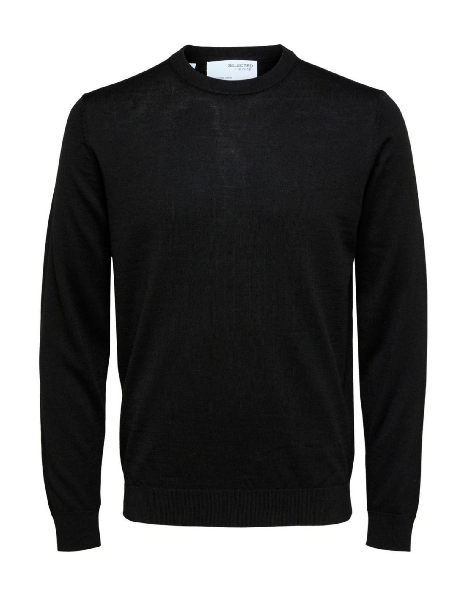 SELECTED Pullover Herren Schwarz von SELECTED