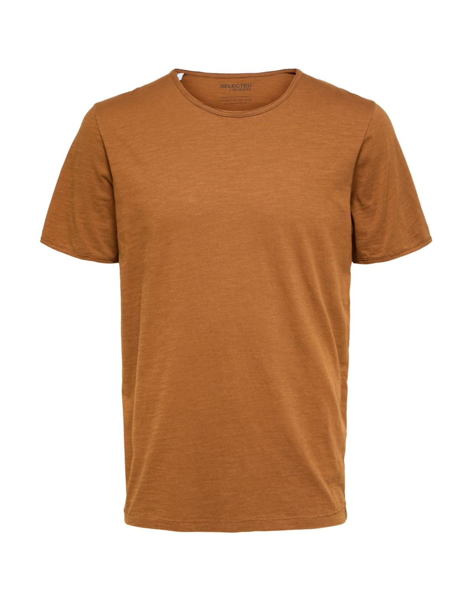 SELECTED T-shirts Herren Braun von SELECTED