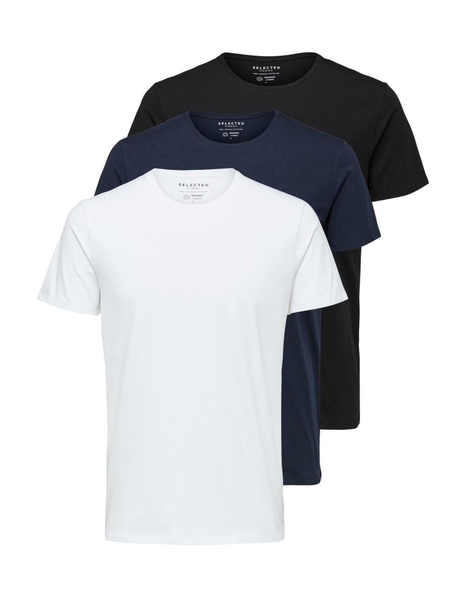 SELECTED T-shirts Herren Schwarz von SELECTED