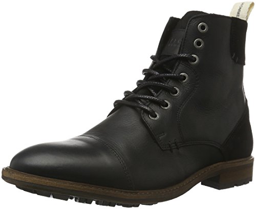 Selected, Herren Shntravis Kurzschaft Stiefel, Schwarz (Black), 42 EU von SELECTED FEMME