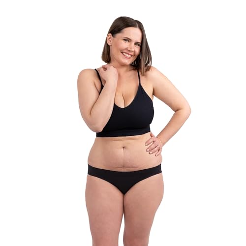 SELENACARE Daily Periodenunterwäsche Slip Invisible Free-Cut - Waschbare Menstruationsunterwäsche für Damen, 100% vegan, nachhaltig, 5ml Absorption, Größe XS-M (EU 28-38) von SELENACARE