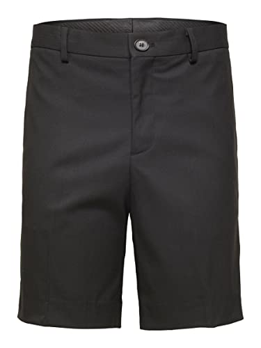 SELECTED HOMME Herren Slhslim-adam Shorts B Noos, Schwarz, S von SELETED HOMME