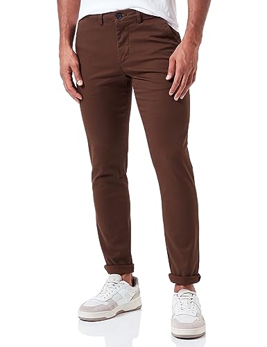 SELETED HOMME Herren SLH175-SLIM New Miles Flex Pant NOOS Hose, Demitasse, 32W x 34L von SELETED HOMME