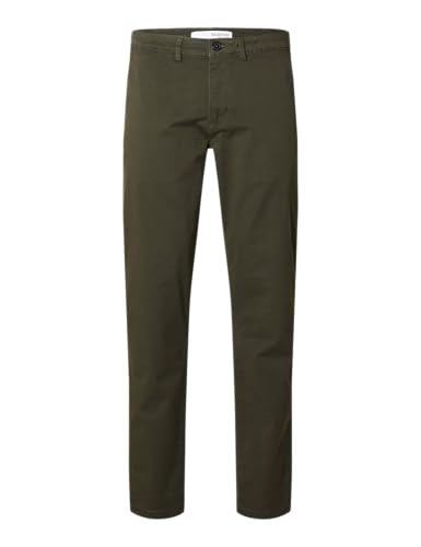 SELETED HOMME Herren Slh175-slim New Miles Flex Pant Noos Hose, Forest Night, 33W / 34L EU von SELETED HOMME