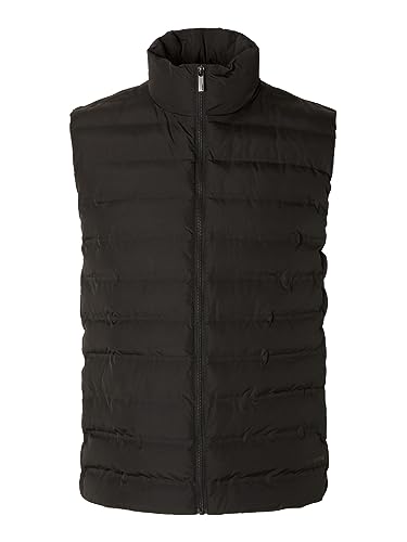 SELETED HOMME Herren SLHBARRY Quilted Gilet NOOS Weste, Stretch Limo, M von SELETED HOMME