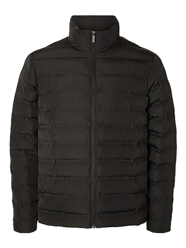 SELETED HOMME Herren SLHBARRY Quilted Jacket NOOS Steppjacke, Stretch Limo, XL von SELECTED FEMME