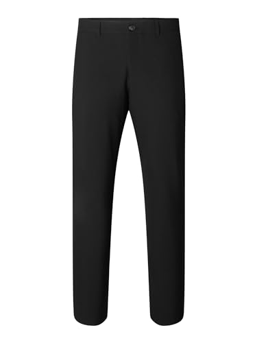 SELETED HOMME Herren SLHSLIM-Robert Flex 175 Pants NOOS Hose, Black, 30W x 32L von SELETED HOMME