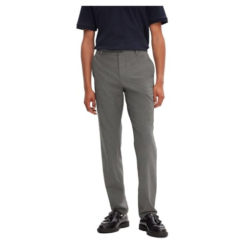 SELETED HOMME Herren SLHSLIM-Robert Flex 175 Pants NOOS Hose, Grey Melange, 33W x 32L von SELETED HOMME