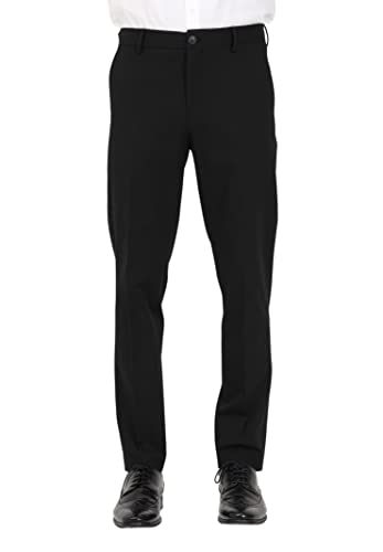 SELETED HOMME Men's SLHSLIM-Liam TRS Flex B NOOS Hose, Black, 102 von SELECTED FEMME