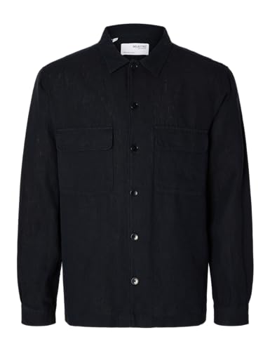 SELETED HOMME Slhmads-Linen Overshirt Ls Noos SELETED HOMME Slhmads-Linen Overshirt Ls Noos von SELETED HOMME
