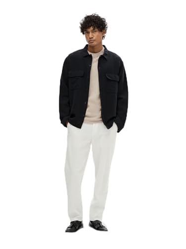 SELETED HOMME Slhmads-Linen Overshirt Ls Noos von SELETED HOMME