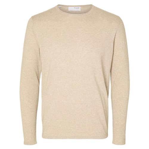 SELETED HOMME Slhrome Ls Knit Crew Neck Noos von SELETED HOMME