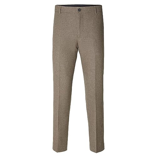 SELETED HOMME Slhslim-Mark Wool TRS B Noos von SELETED HOMME