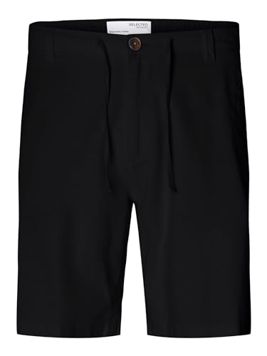 SLHREGULAR-Brody Linen Shorts NOOS von SELECTED HOMME