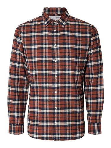 SLHSLIMOWEN-Flannel Shirt LS NOOS von SELETED HOMME
