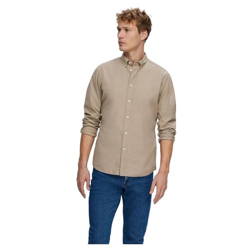 Slhslimrick-Poplin Shirt Ls Noos von SELETED HOMME