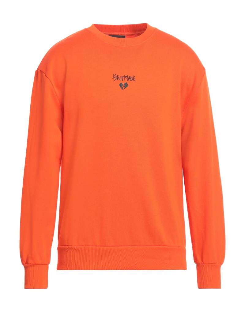 SELF MADE by GIANFRANCO VILLEGAS Sweatshirt Herren Orange von SELF MADE by GIANFRANCO VILLEGAS