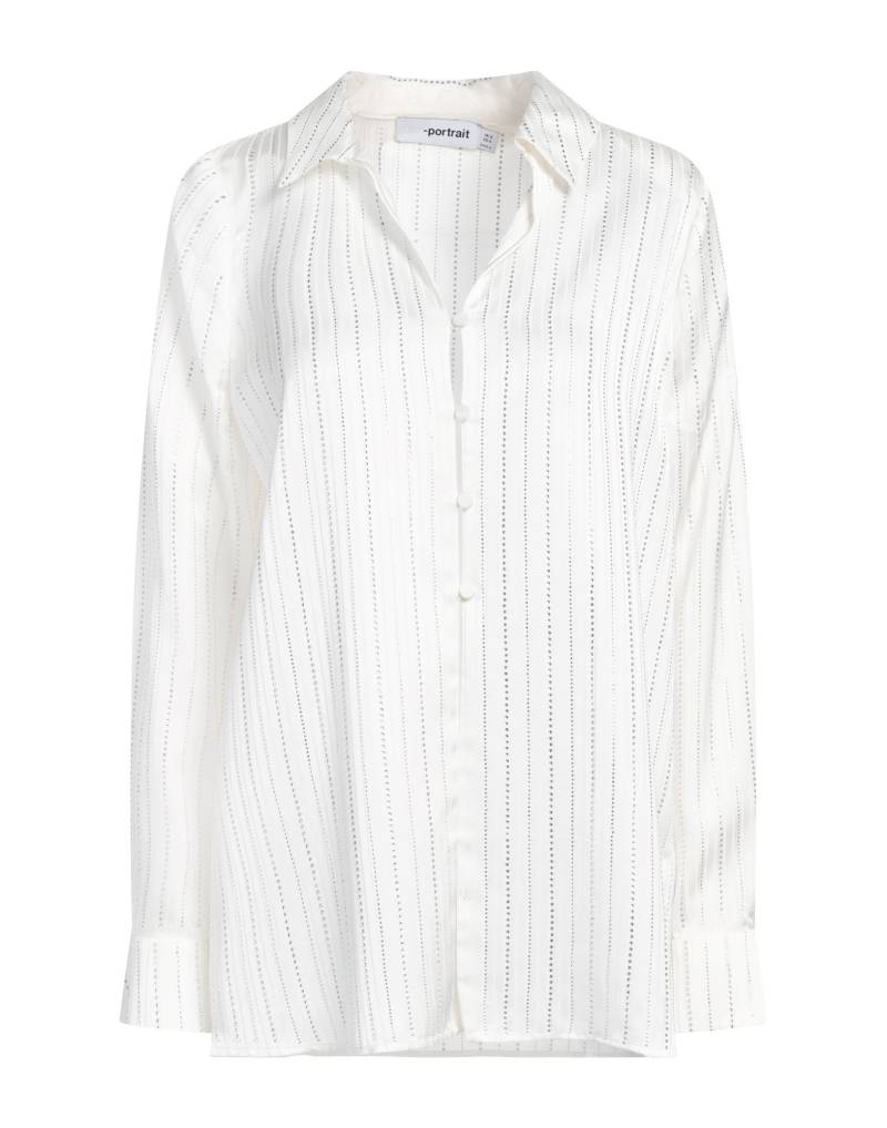 SELF-PORTRAIT Hemd Damen Elfenbein von SELF-PORTRAIT