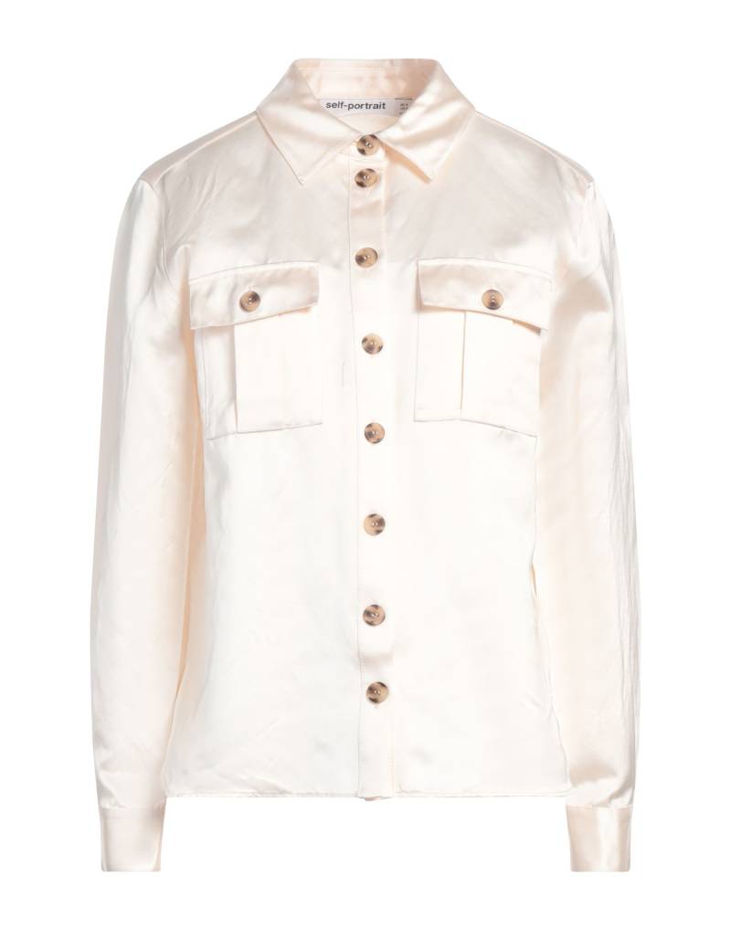 SELF-PORTRAIT Hemd Damen Elfenbein von SELF-PORTRAIT