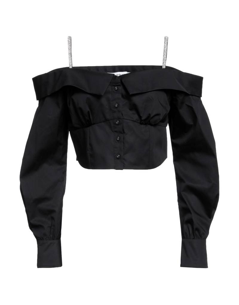 SELF-PORTRAIT Hemd Damen Schwarz von SELF-PORTRAIT