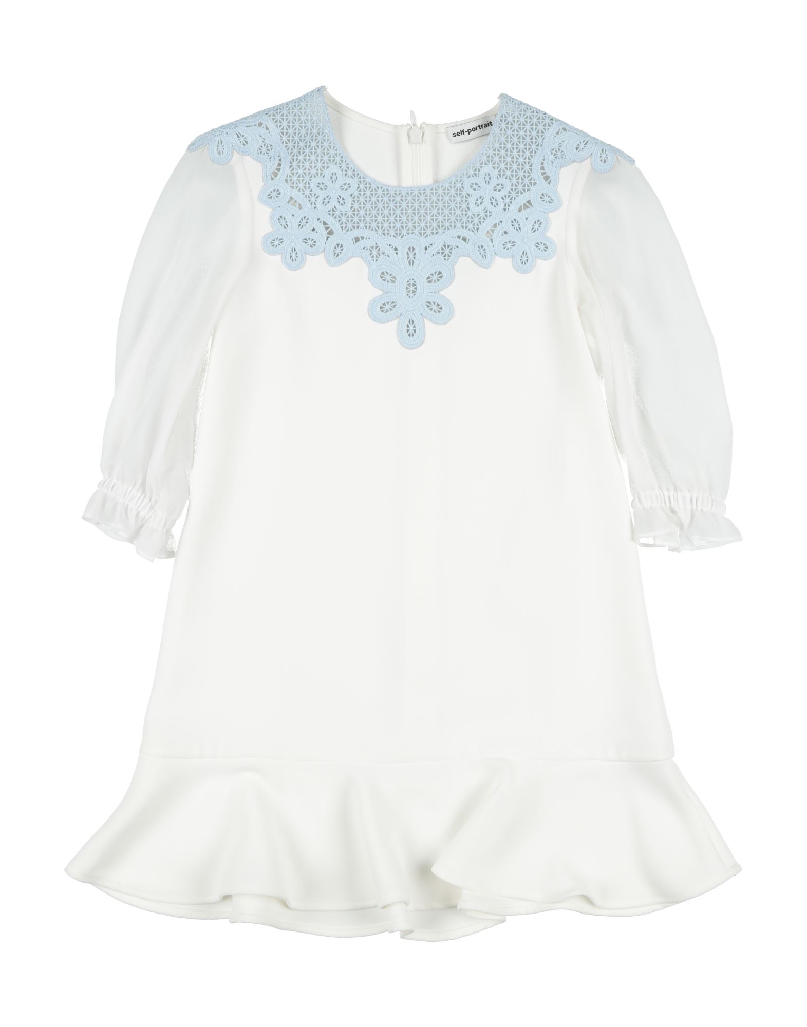 SELF-PORTRAIT Kinderkleid Kinder Weiß von SELF-PORTRAIT