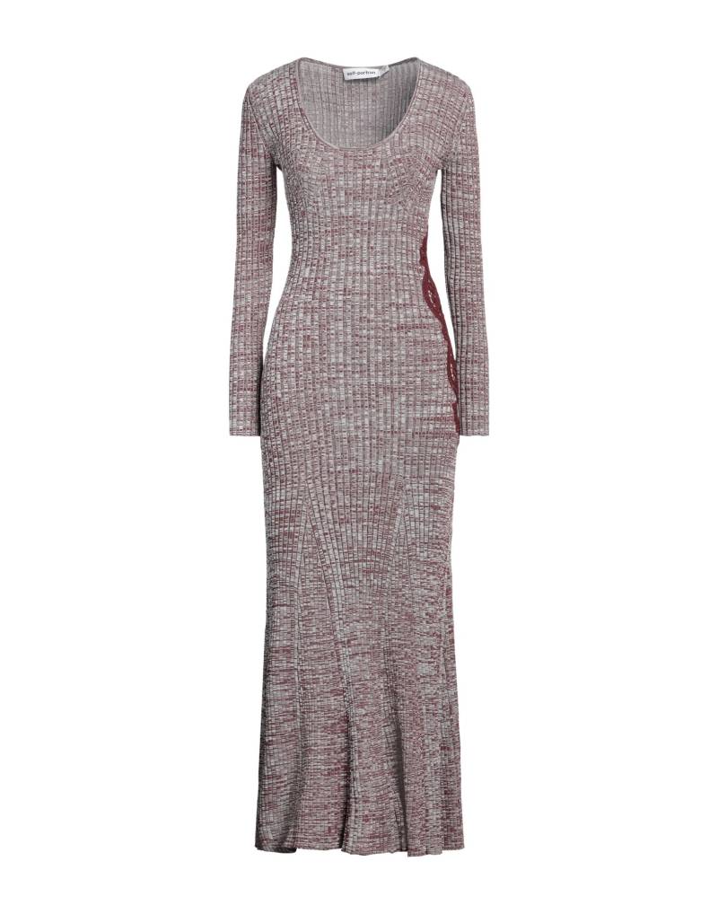 SELF-PORTRAIT Maxi-kleid Damen Bordeaux von SELF-PORTRAIT