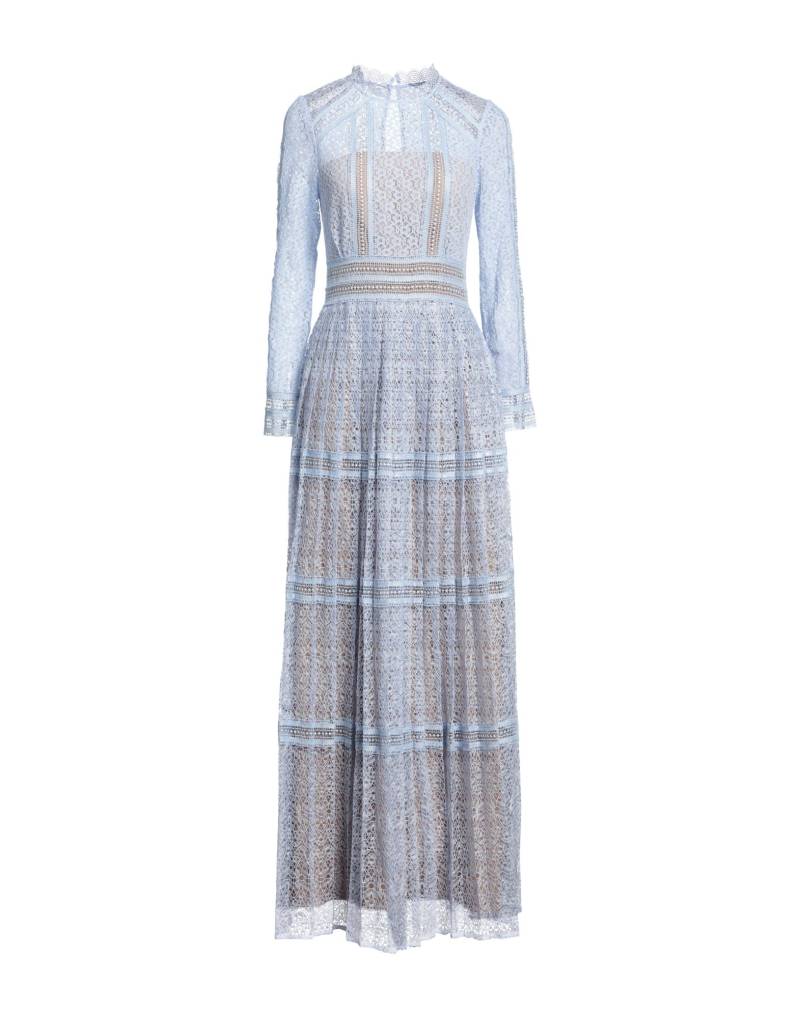 SELF-PORTRAIT Maxi-kleid Damen Hellblau von SELF-PORTRAIT
