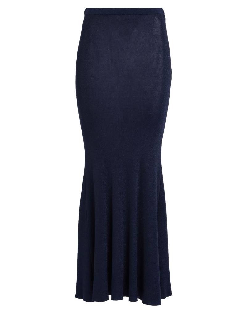 SELF-PORTRAIT Maxi-rock Damen Marineblau SELF-PORTRAIT Maxi-rock Damen Marineblau von SELF-PORTRAIT
