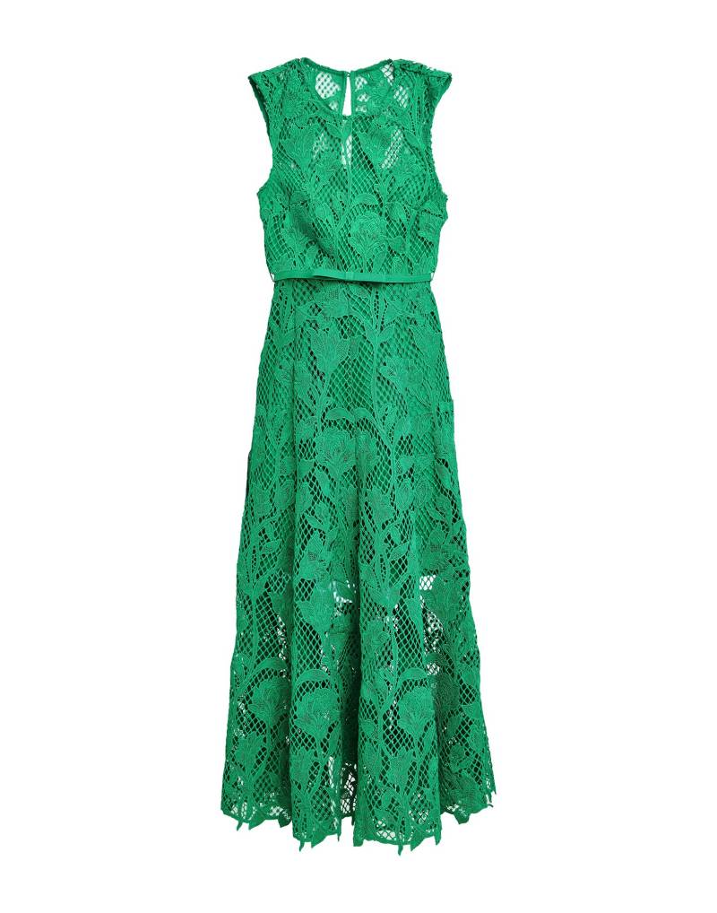 SELF-PORTRAIT Midi-kleid Damen Grün von SELF-PORTRAIT