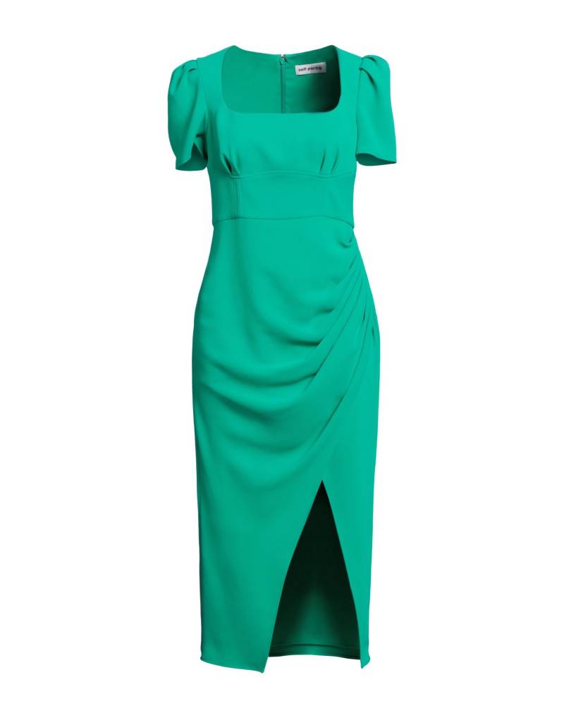 SELF-PORTRAIT Midi-kleid Damen Grün von SELF-PORTRAIT