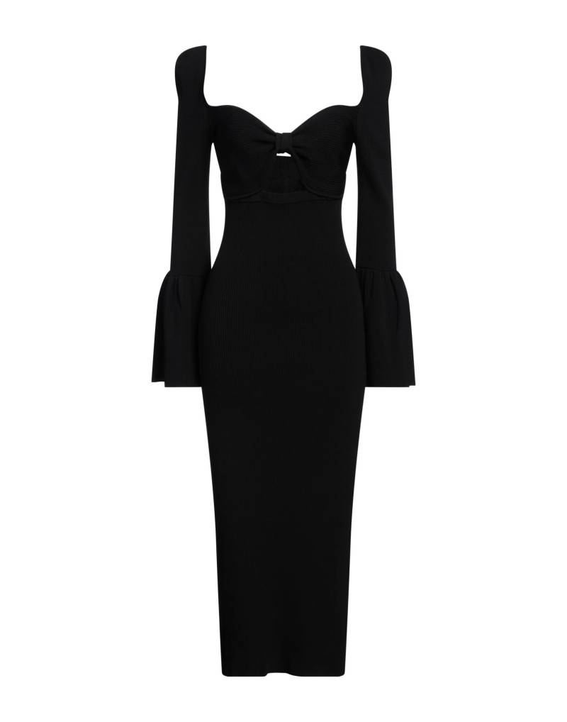 SELF-PORTRAIT Midi-kleid Damen Schwarz von SELF-PORTRAIT